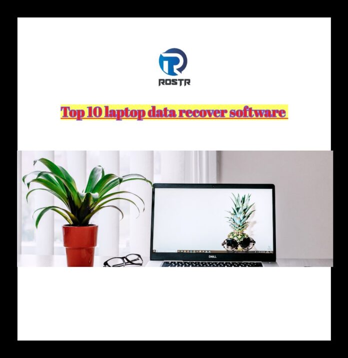 Top 10 laptop data recover software
