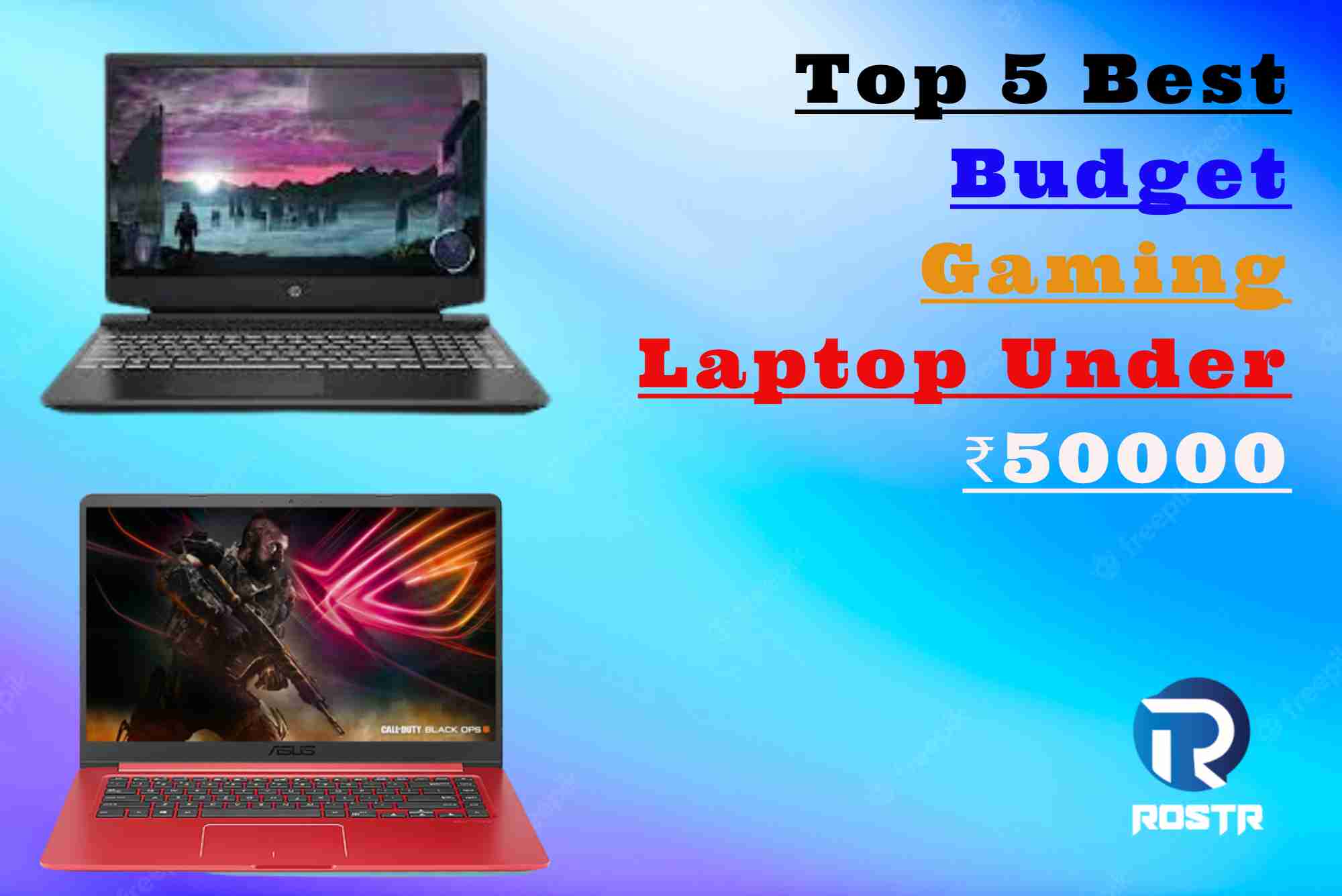 Top 5 Best Budget Gaming Laptop Under ₹50000 In 2024